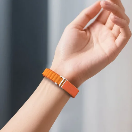 Tech-protect Nylon Pro Xiaomi Smart Band 8 / 9 / 10 / Nfc Narancs szíj - 4