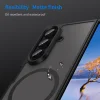 Samsung Galaxy Z Fold7 Fekete Techsuit HaloFrost II MagSafe tok thumbnail