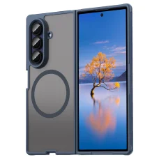  Samsung Galaxy Z Fold7 Sötétkék Techsuit HaloFrost II MagSafe tok