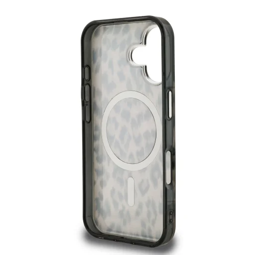  iPhone 16 barna Karl Lagerfeld IML Leopard MagSafe tok - 6