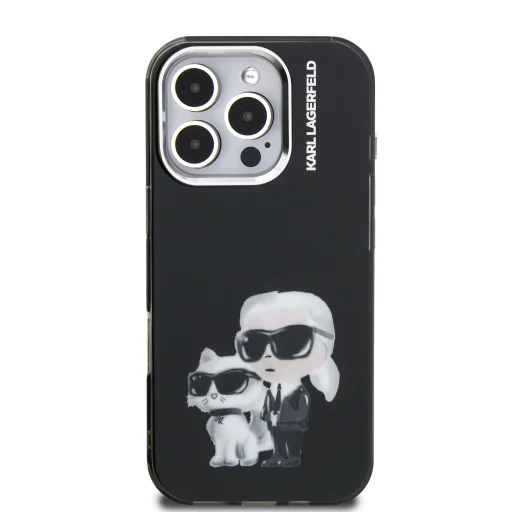  iPhone 16 Pro Max Karl Lagerfeld IML Aquarelle Karl and Choupette tok - 3