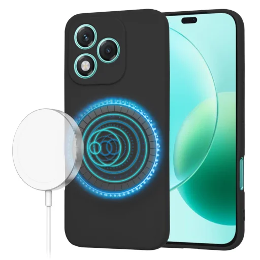  Honor 400 Lite Fekete Techsuit SoftFlex MagSafe tok - 1