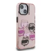  iPhone 15 Pink Karl Lagerfeld IML Multi K&CH Heads tok thumbnail