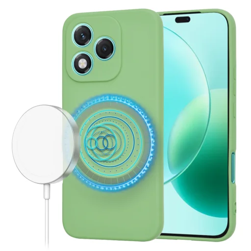  Honor 400 Lite Menta Zöld Techsuit SoftFlex MagSafe tok - 1