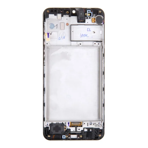 LCD kijelző + Érintőpanel + Előlapi keret Samsung M315F Galaxy M31 (Szervíz csomag) - 2