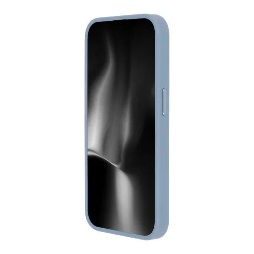 Satin Elegant Matt tok iPhone 15 Pro 6,1" kék tok - 2