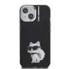  iPhone 15 Fekete Karl Lagerfeld IML Aquarelle Choupette tok thumbnail