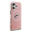  iPhone 16 Pink Karl Lagerfeld IML K&CH Heads Repeated Logo MagSafe tok thumbnail