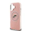  iPhone 16 Pink Karl Lagerfeld IML K&CH Heads Repeated Logo MagSafe tok thumbnail