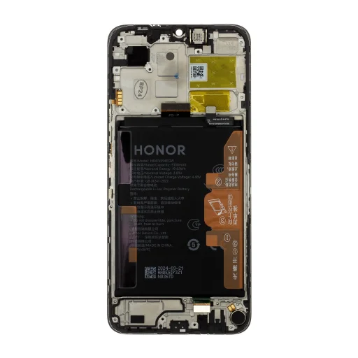 LCD kijelző + Érintőképernyő egység + Előlap Honor X6b (Szerviz csomag) - 2