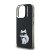  iPhone 15 Pro fekete Karl Lagerfeld IML Aquarelle Choupette tok - 5
