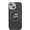  iPhone 15 Karl Lagerfeld IML K&CH Heads Repeated Logo MagSafe tok thumbnail