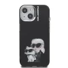  iPhone 15 Karl Lagerfeld IML Aquarelle Karl és Choupette tok thumbnail