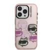  iPhone 15 Pro Max Karl Lagerfeld IML Multi K&CH Heads tok Pink thumbnail