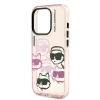  iPhone 15 Pro Max Karl Lagerfeld IML Multi K&CH Heads tok Pink thumbnail