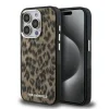  iPhone 15 Pro Barna Karl Lagerfeld IML Leopard MagSafe tok