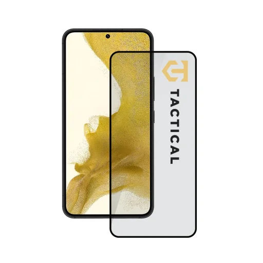 Tactical Glass Shield 5D for Samsung Galaxy S22 Black - 1