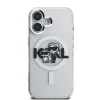  iPhone 16 Karl Lagerfeld IML Glitter Karl and Choupette Sketch MagSafe tok thumbnail