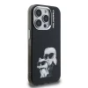  Apple iPhone 15 Pro Max fekete Karl Lagerfeld IML Aquarelle Karl és Choupette tok - 4