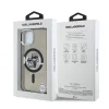  iPhone 15 Fekete Karl Lagerfeld IML Glitter Karl és Choupette Sketch MagSafe tok thumbnail