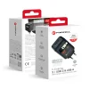 FORCELL F-ENERGY GaN III VT-R7 utazótöltő visszahúzható kábellel, 1x USB-C és 1x USB-A töltőporttal PD QC4.0 3A 70W szürke thumbnail