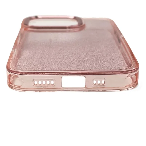 Wozinsky Csillámos tok Samsung Galaxy S24 FE-hez - Rózsaszín csillámos, - 5
