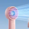 Jisulife Kézi Ventilátor Life4 5000mAh Hordozható USB Ventilátor - Rózsaszín thumbnail