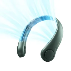 Jisulife ventilátor na krk Life3 prenosný USB ventilátor na krk - zelený