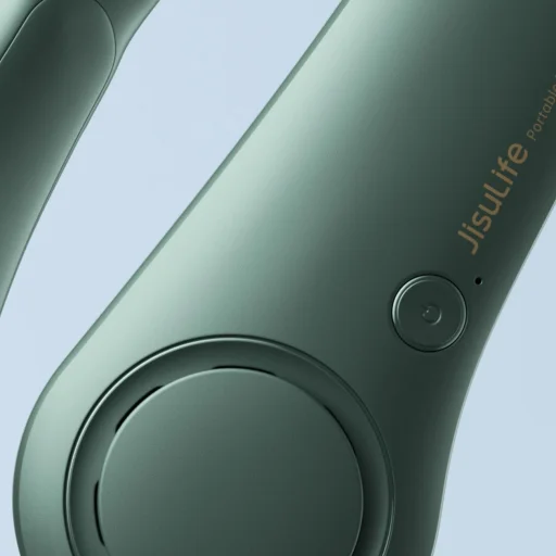 Jisulife Nyak Ventilátor Life3 Hordozható USB Nyak Ventilátor - Zöld - 9