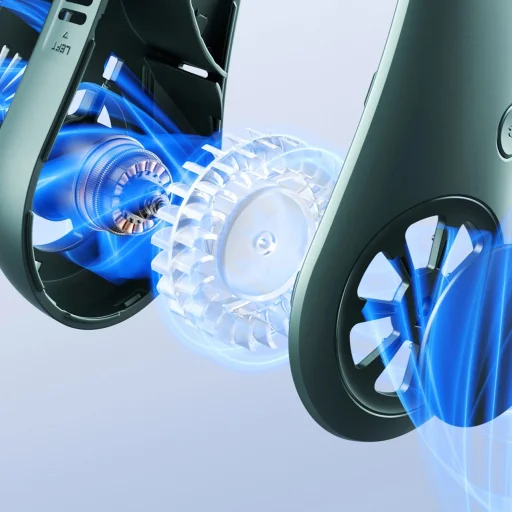 Jisulife Nyak Ventilátor Life3 Hordozható USB Nyak Ventilátor - Zöld - 13