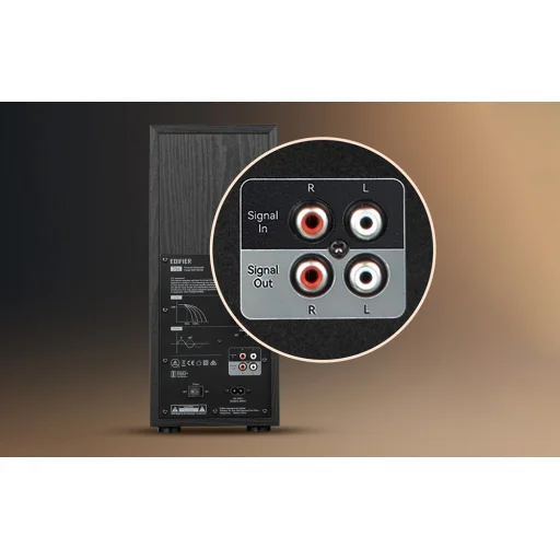 Edifier T5s mélynyomó (fekete) - 10