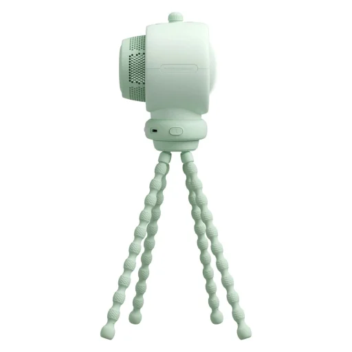 Jisulife Babakocsi Ventilátor Life2S 5000mAh rugalmas lábakkal, asztalra, babakocsira, szűrővel - Zöld - 4