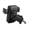 Baseus - Vezeték nélküli autós szellőzőrács tartó Wisdom Pro (C40381501123-00) - 15W, 360°, Automatikus tekercs igazítás, LED fény, 7.2 inch - Fekete - 2