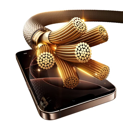 Baseus - Vipow adatkábel (P10381802851-01) - Type-C, Gyors töltés, Kijelző, Alvó mód, 100W, 2m - Galaxy Natural Titanium - 4