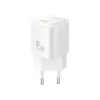 Baseus - Fali Töltő PicoGo (P10176800213-00) - GaN, Gyors Töltés, 45W, USB-C - Holdfehér thumbnail