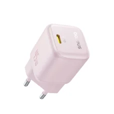 Baseus - Fali töltő PicoGo (P10176800413-00) - GaN, Gyors töltés, 45W, USB-C - Babapink