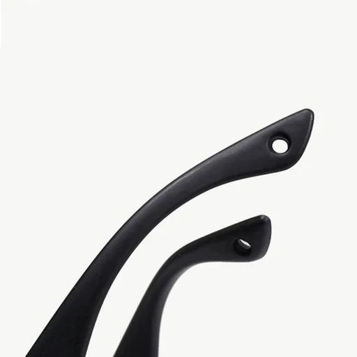 Techsuit - Polarizált napszemüveg (8306-C14) - csecsemőknek, négyzet alakú, pánttal - fekete/piros - 20