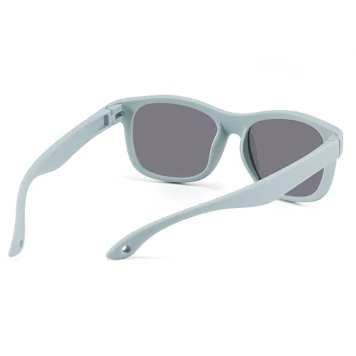 Techsuit - Polarizált napszemüveg (8306-C32) - babáknak, négyzet alakú - kék/rózsaszín - 3