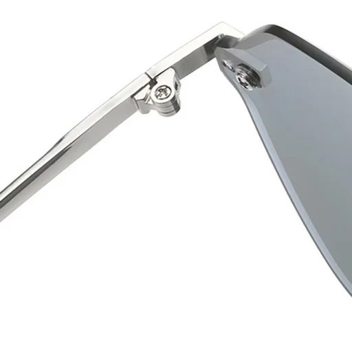 Techsuit - Napszemüveg (8195) - Nőknek, Fém és PC - Ezüst / Fekete Szürke - 3