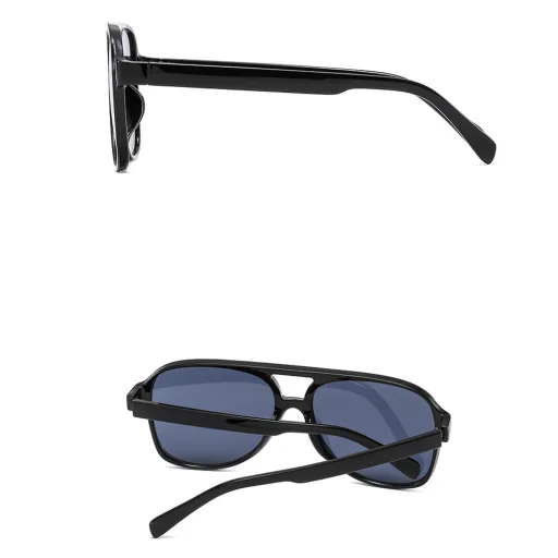 Techsuit - Napszemüveg (98061) - UV Védelem, Nőknek és Férfiaknak - Leopárd / Tea - 2