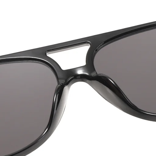 Techsuit - Napszemüveg (98061) - UV Védelem, Nőknek és Férfiaknak - Leopárd / Tea - 3