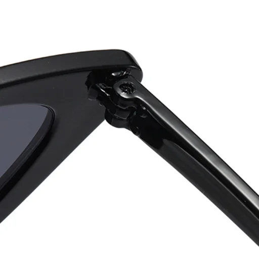 Techsuit - Női napszemüveg (5040), PC keret és lencse, háromszög alakú - Barna - 2