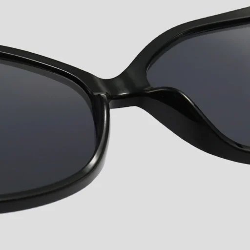 Techsuit - Napszemüveg (5335) - Nők számára PC kerettel és lencsével, Pillangó alakú - Leopárd / Barna - 6