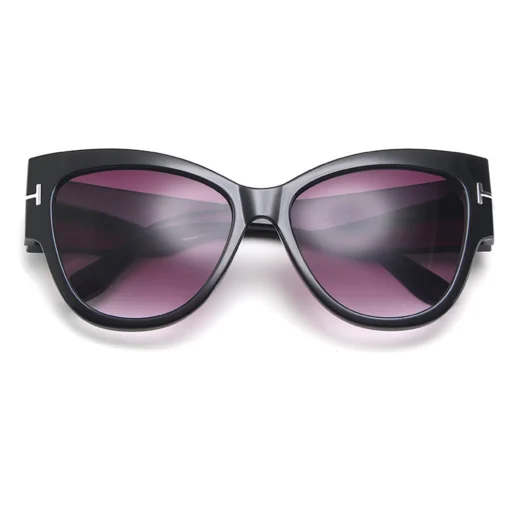  Techsuit - Napszemüveg (9778) - Nőknek PC kerettel és lencsével, macskaszem - Fehér / Átmenetes - 5