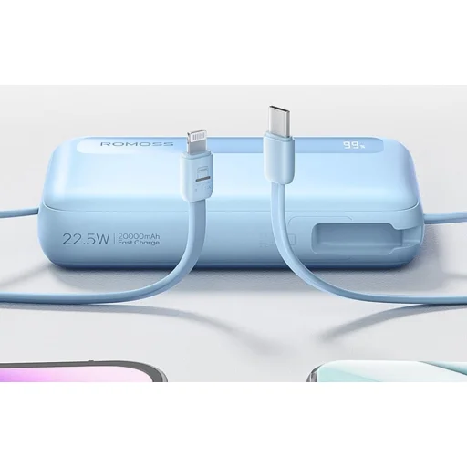 Romoss PPR20 Powerbank 20000mAh (kék) - 6