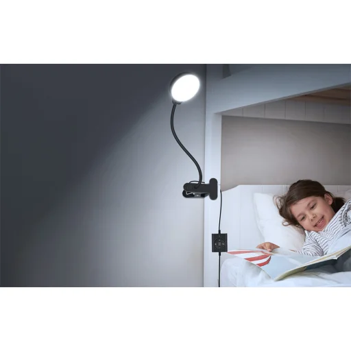 Clip on Olvasólámpa Glocusent (fekete) - 2