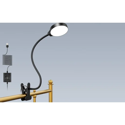 Clip on Olvasólámpa Glocusent (fekete) - 7