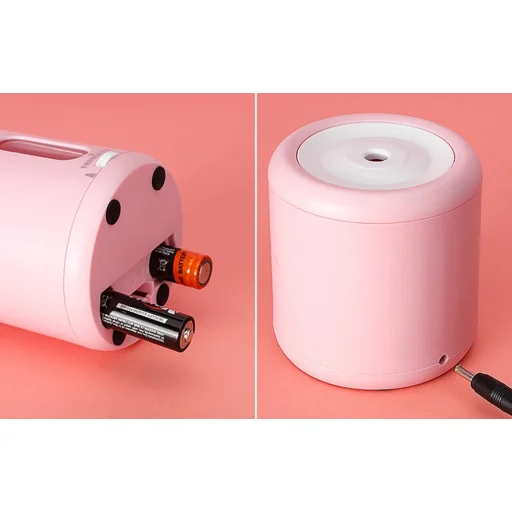 Ceruzahegyező Tenwin 8035-4 elem/USB (rózsaszín) - 4