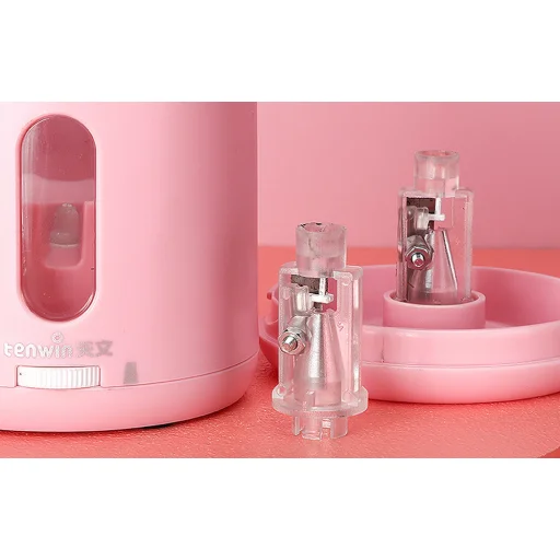 Ceruzahegyező Tenwin 8035-4 elem/USB (rózsaszín) - 5