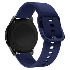Szilikon Szíj TYS Samsung Galaxy Watch 40 / 41 / 42 / 43 / 44 mm - sötétkék